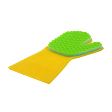 PU sponge household latex cleaning glove